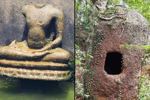 ಬುದ್ಧನ ಧ್ಯಾನ ಶಿಲ್ಪ ಪತ್ತೆ: ಕದ್ರಿ ದೇವಾಲಯದ ಕೆರೆಯಲ್ಲಿ ಅಪರೂಪದ ಅನ್ವೇಷಣೆ